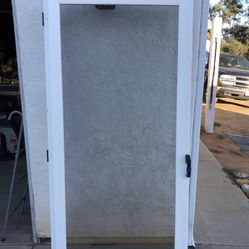 Vinyl screen door 79”x 36”