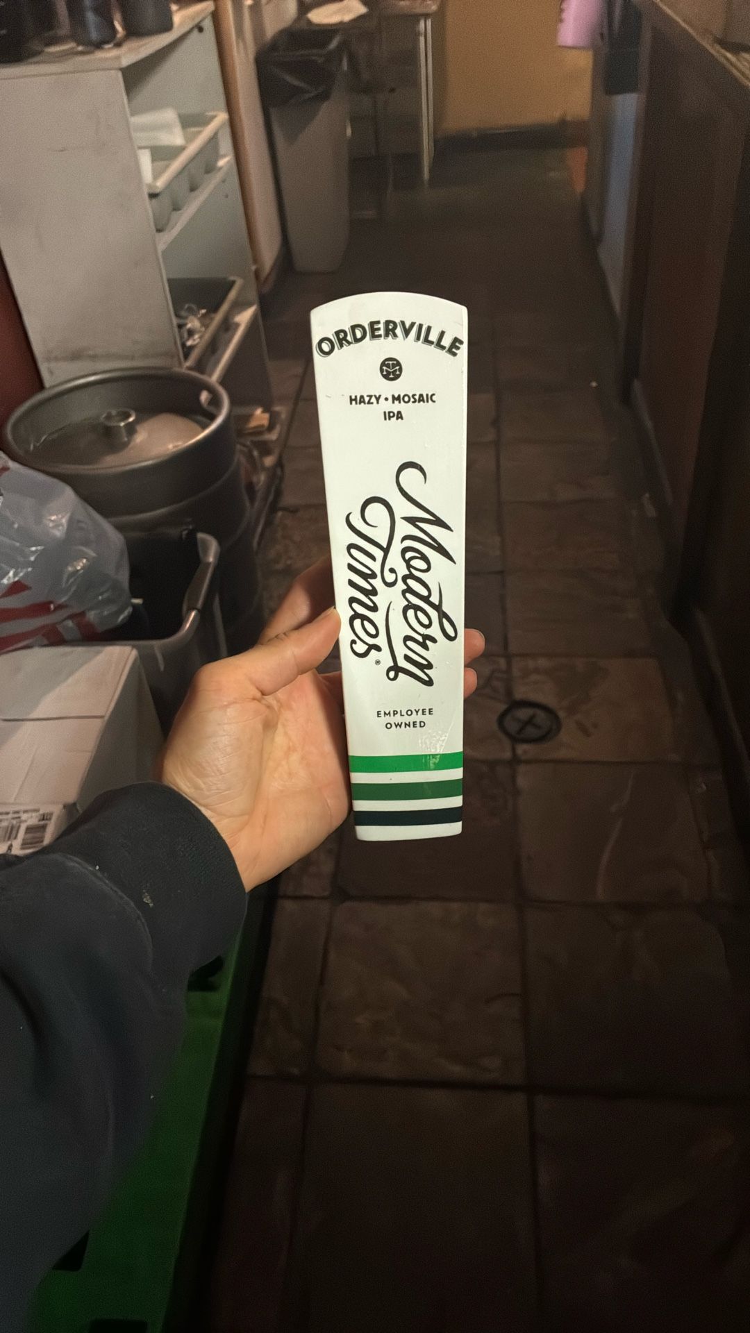 Modern Times Tap Handle
