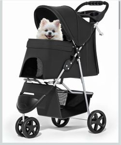 Pet Stroller for Small/Medium Dogs and Cats