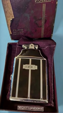 Ronson Mastercase Vintage Table Lighter