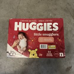 Huggies new born diapers