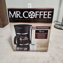 Mr Coffee 12-cup programmable coffee maker