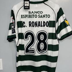 C. Ronaldo #28 Sporting retro Jersey 🇵🇹⚽️