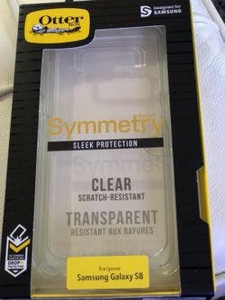 Otter Box clear Samsung galaxy S8 cell phone protector