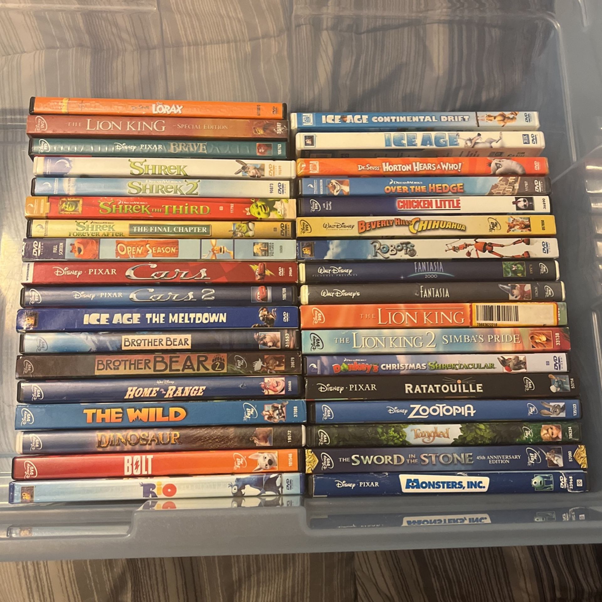 Lot Of 35 Animated Children's DVD's for Sale in Largo, FL - OfferUp
