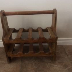 Wood Wine Rack 