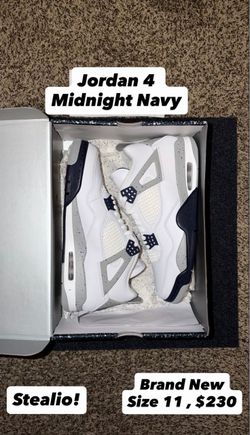 Jordan 4 Midnight Navy