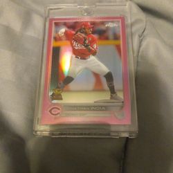 2022 Topps Chrome - All Star Rookie (Pink Refractor) Jonathan India Rookie Card