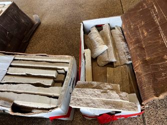Masonry veneer -cotton wood