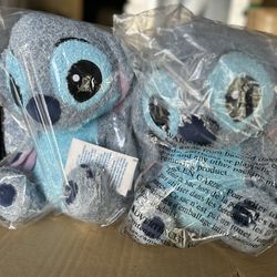 Disney Parks Stitch Weighted Plush with Removable Pouch