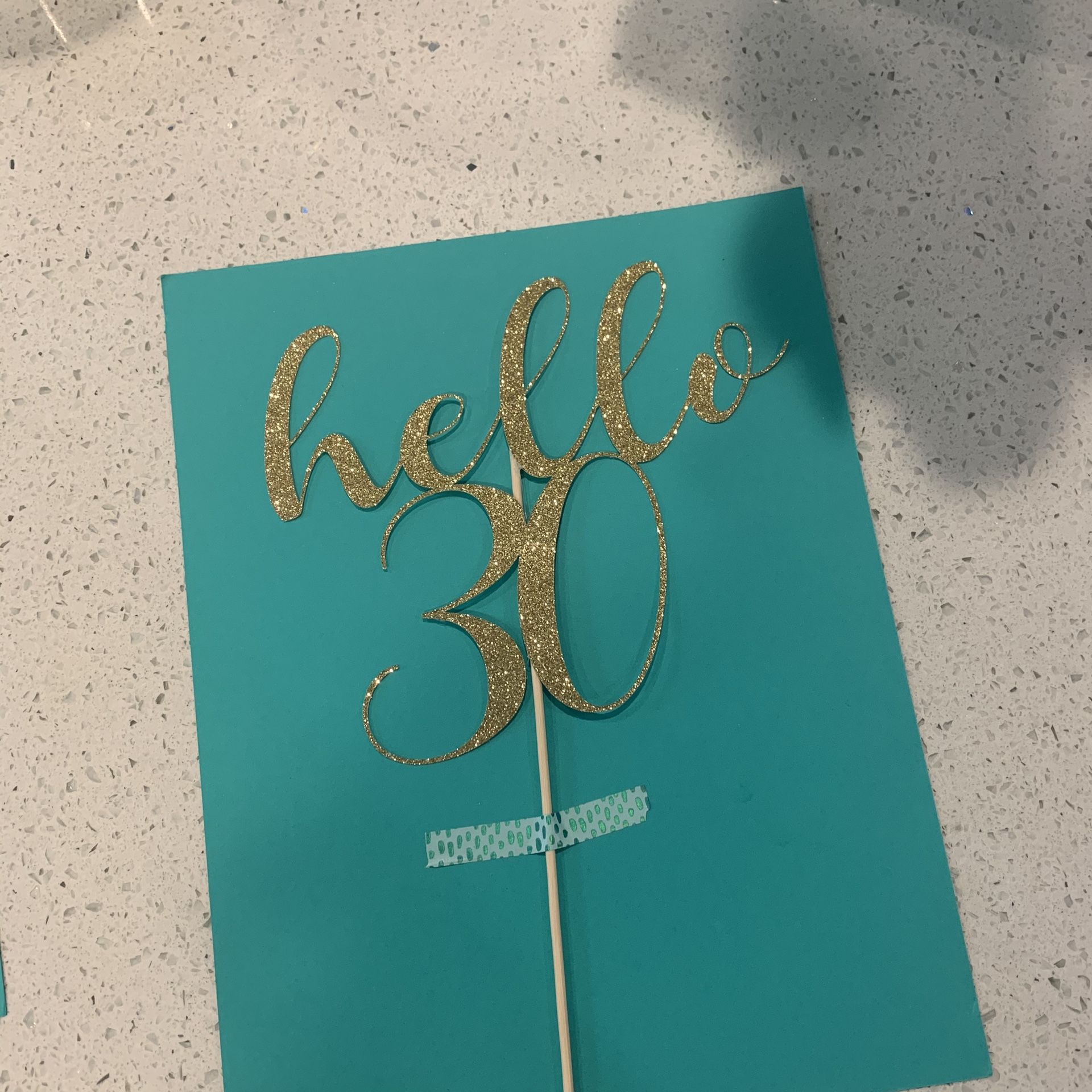 Birthday Cake Topper