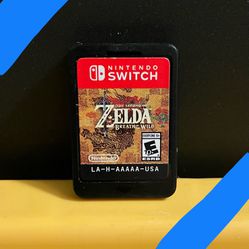 The Legend Of Zelda Breath Of The Wild for Nintendo Switch system BotW video game or OLED Lite Cartridge 