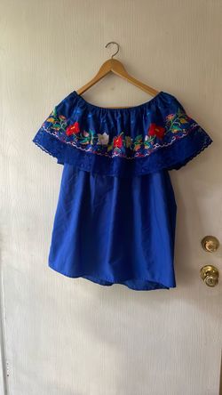 Blusa estilo mexicano size l