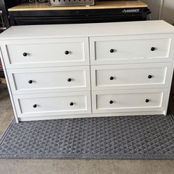 6 Drawer Double Dresser