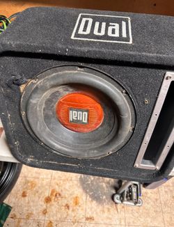 Dual Car Speaker subwoofer