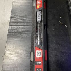 Husky 3/8 in. Drive Torque Wrench 20 ft./lbs. to 100 ft./lbs.