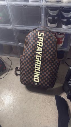Rare: 3D Molded Rubber Checkered Logo Spraygeound