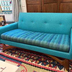 Vintage Mid Century Loveseat Couch