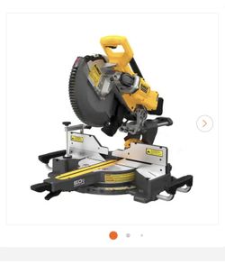 DEWALT 60v MITER SAW 60v FLEX VOLT BRUSHLESS $480