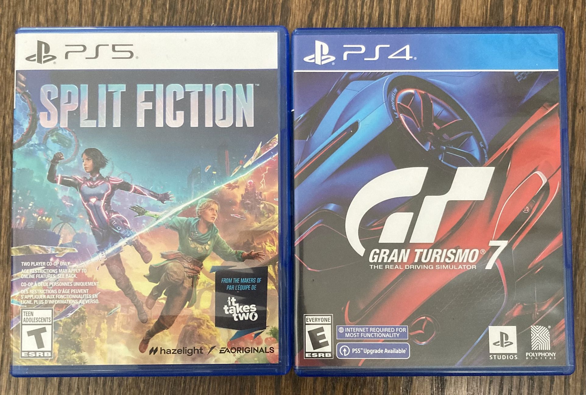 Split Fiction Action Adventure Co Op Ps 5 Gran Turismo 7 Game Race Auto Club X