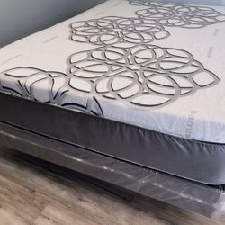 Queen Sky Comfort Bamboo Cool Gel Memory Foamm Matres!!