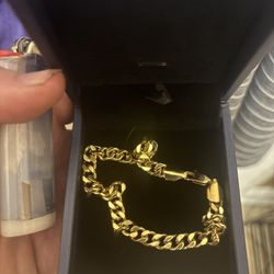 14k Gold Over 925 Sterling Silver 