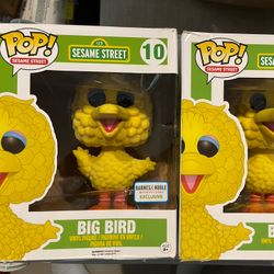 Funko Sesame Street Flocked Big Bird Exclusive