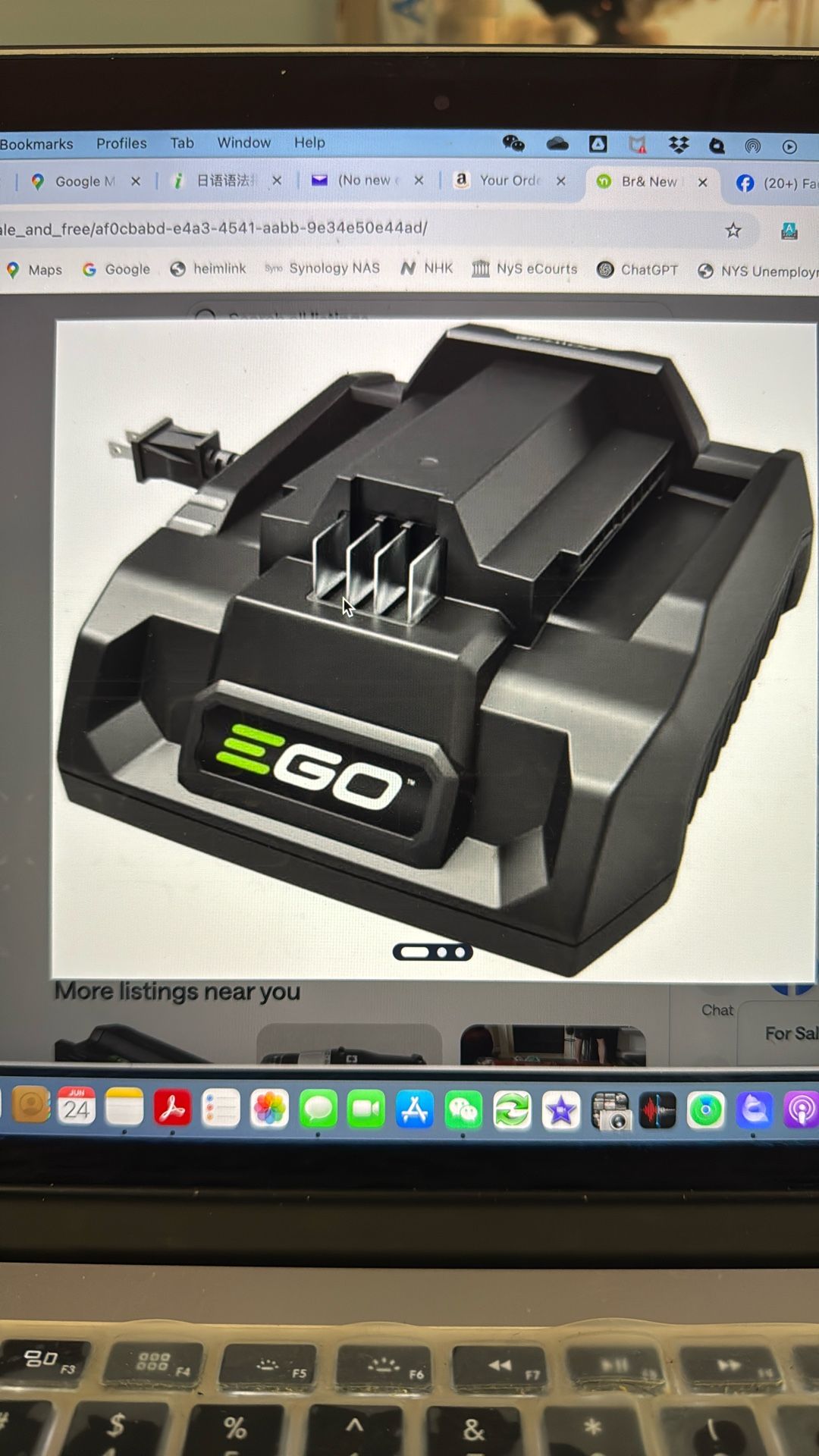 Brand New EGO Power+ 56-Volt Lithium-ion 320W Speed Charger