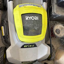 Ryobi lawn mower 