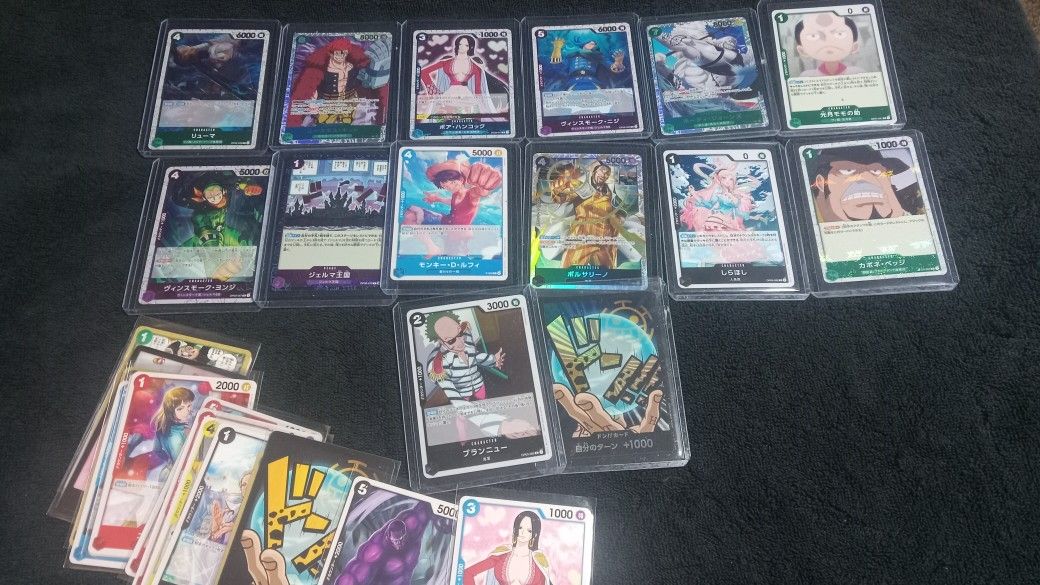 1 Piece Cards