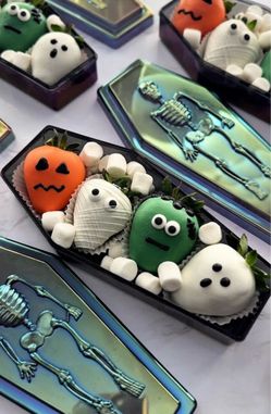 Halloween coffin