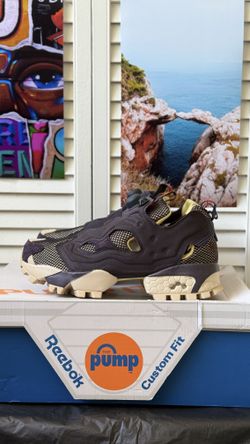 Reebok InstaPump Fury Trail 'Black Weathered Yellow'