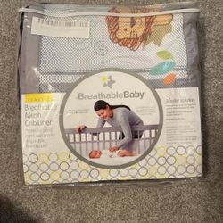 Breathable Mesh Crib Liner 