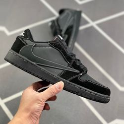 Jordan 1 Low Travis Scott Black Phantom 144