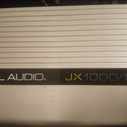 JL AUDIO JX1000/1D AMPLIFIER 