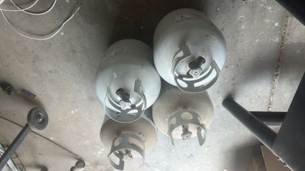 Propane bottles