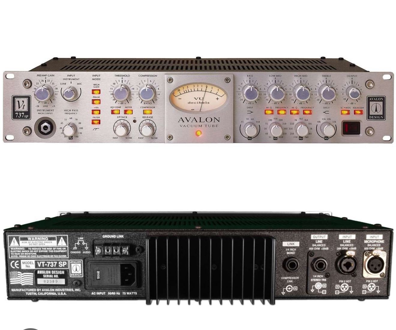 AVALON sp737 Mic Pre Amp