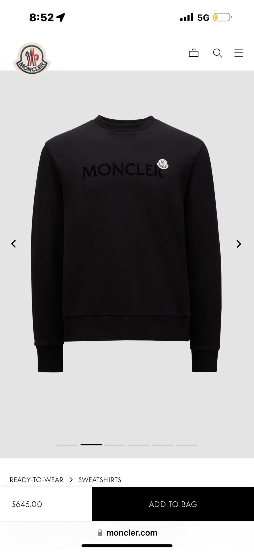 moncler sweater