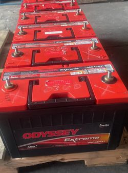We sell used Odyssey batteries group 31 starting $75