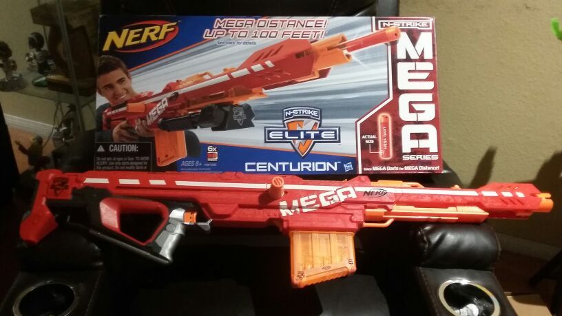 Nerf Mega Centurion Sniper Rifle - Toys - Rohnert Park, California