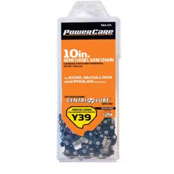 10 in. Y39 Semi Chisel Chainsaw Chain