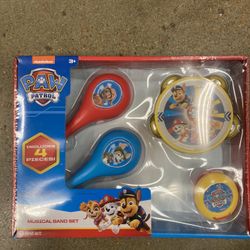 NWT Paw Patrol 4pcs Music Band Set