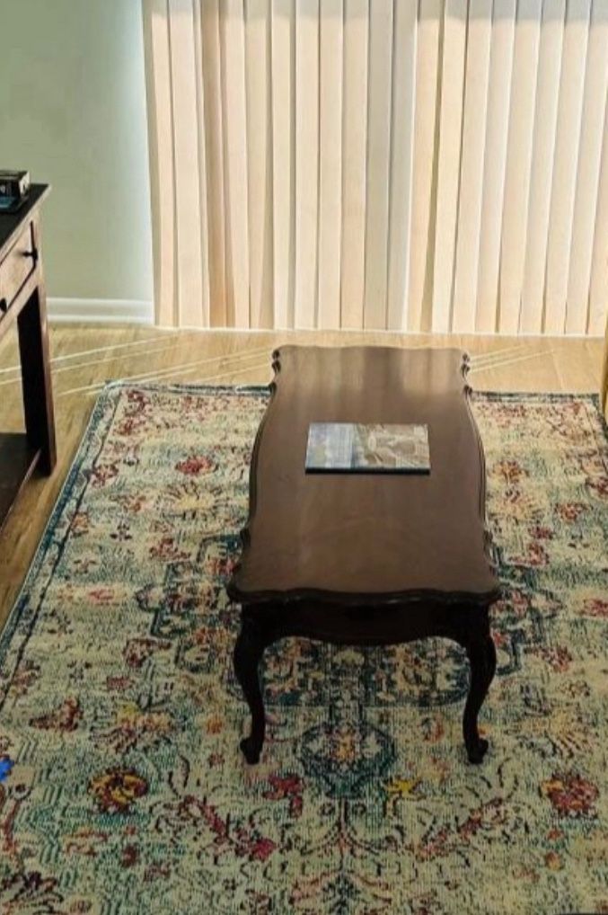 Coffee Table Solid Wood 45”Long X 21”Wide X 16”Tall