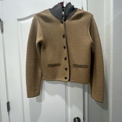 Talbots Small Sweater Jacket 