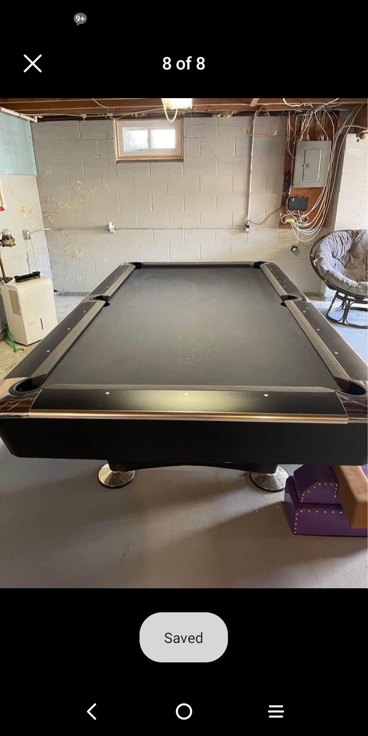 Slate Pool Table Can Deliver And Install 