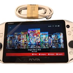 🔥 Sony PS Vita 2000 (Glacier White) - Loaded with Games 🔥