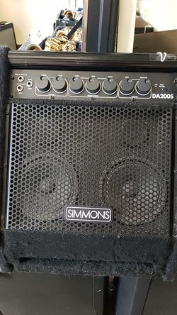 Simmons DA200S Electronic Drum Amplifier 200 Watts