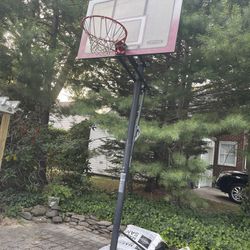 Basketball Hoop Outdoor Portable System Outdoor NBA Height Adjustable Backboard