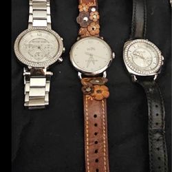 3 Watches For Sale 