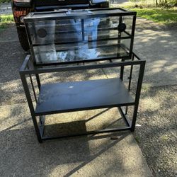 20 Gal Fish Tank With Stand 